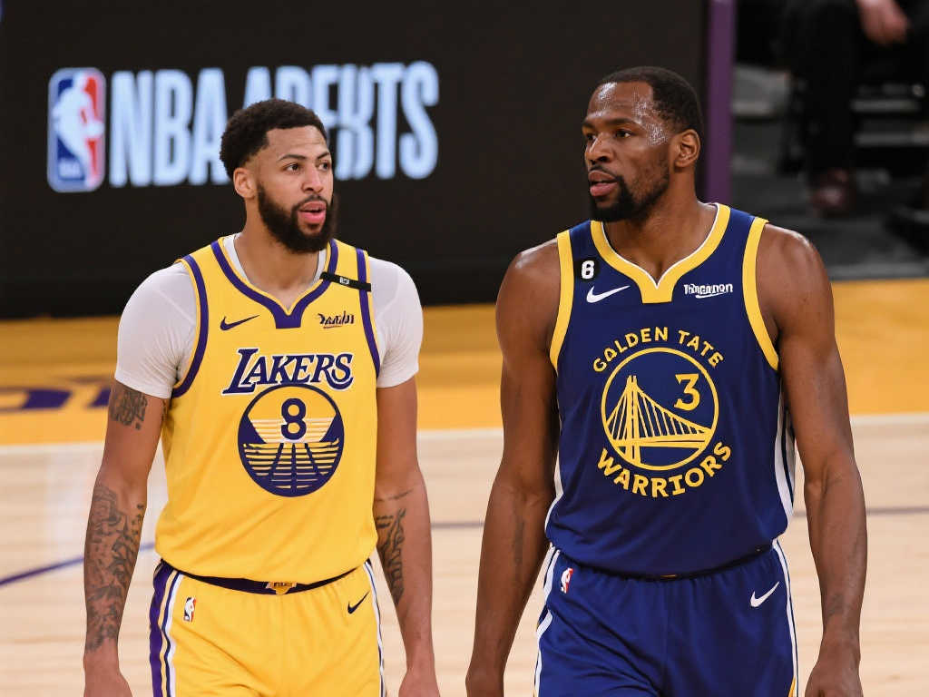 NBA常规赛收官日悬念解析:湖人与勇士首轮对决可能性几何? NBA常规赛收官日悬念解析:湖人与勇士首轮对决可能性几何?