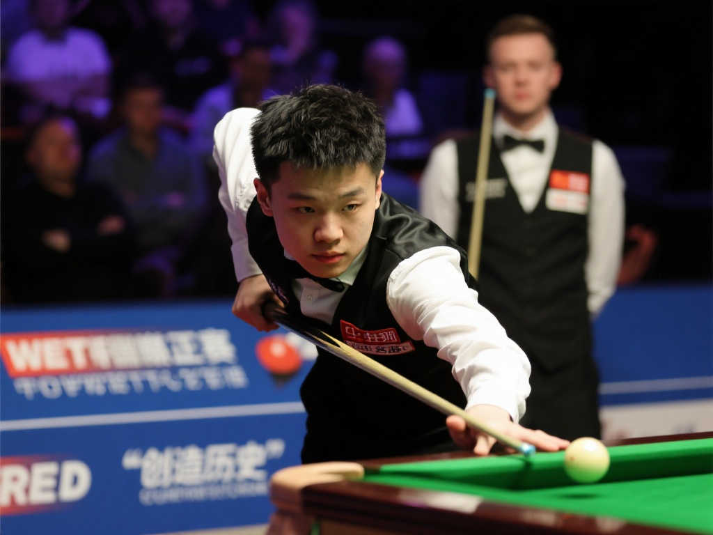 史无前例!斯诺克世锦赛16强,中国军团6将强势突围 史无前例!斯诺克世锦赛16强,中国军团6将强势突围